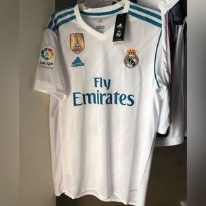 Men’s Real Madrid C.F. Home 2016/17 Jersey #2 Carvajal